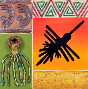 Colibri, part of the Nazca Lines series